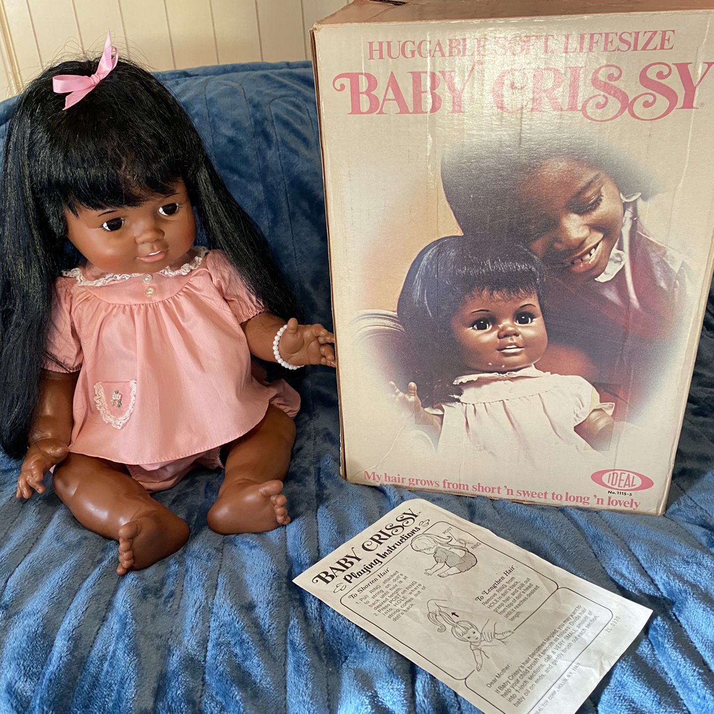 Baby Crissy 1972 Ideal African American Doll