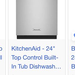 Kitchen Aid Dishwasher 