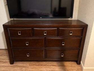 Matching Dark Wood Dresser Set – $450 OBO