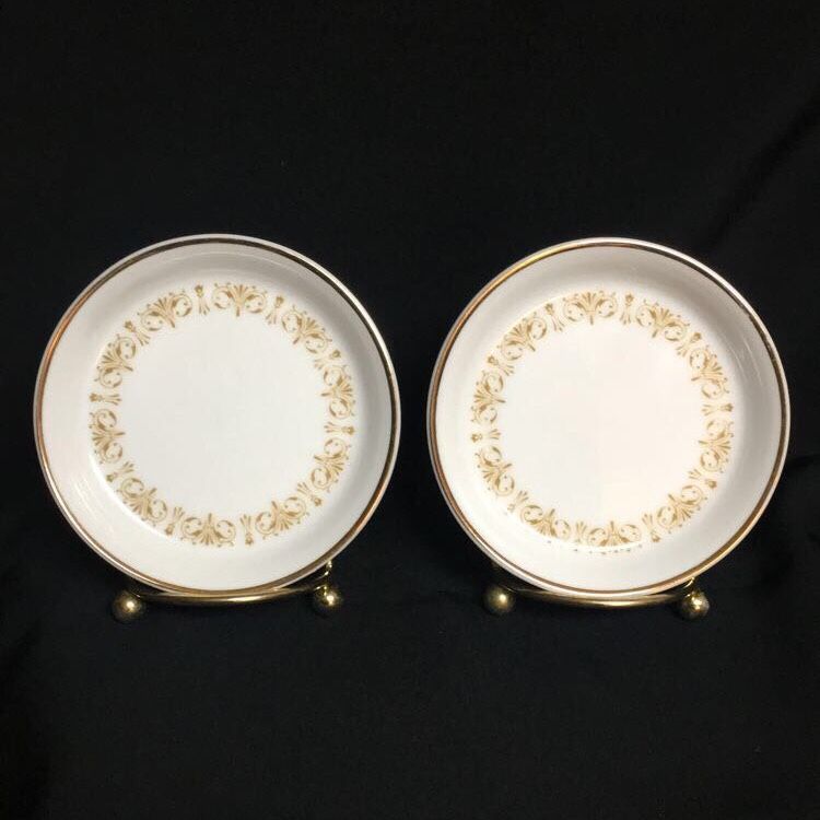 Vintage Sheffield Butter Pats w/ stands