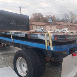 12' Flatbed  H.d Steel 