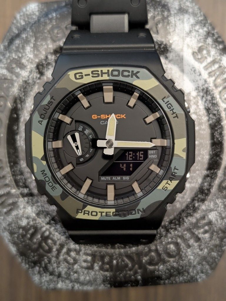 Casio G-Shock Oak Camo Bezel 