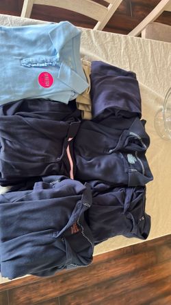 Lot of girls used uniforms pants, shirts Sz 10/12  sz14