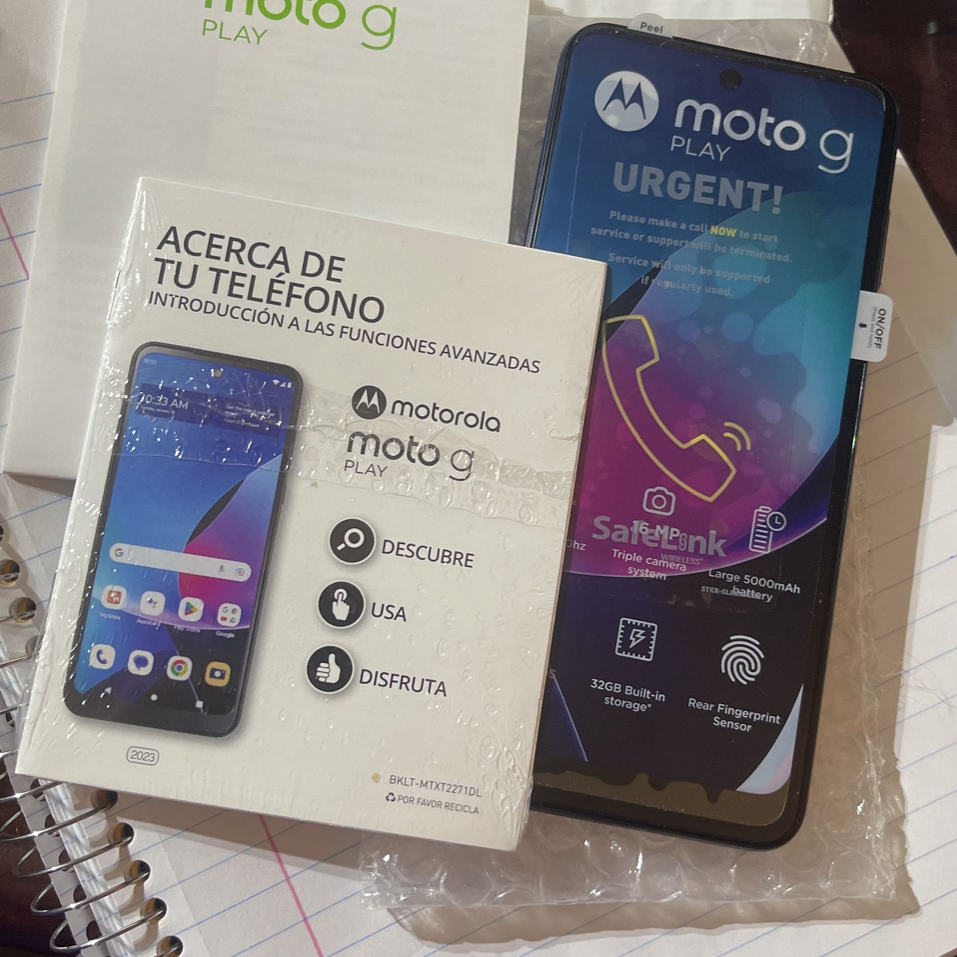 Moro G Play BRAND NEW