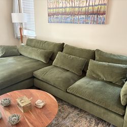 West Elm Harmony Double Chaise Sectional – Excellent Condition