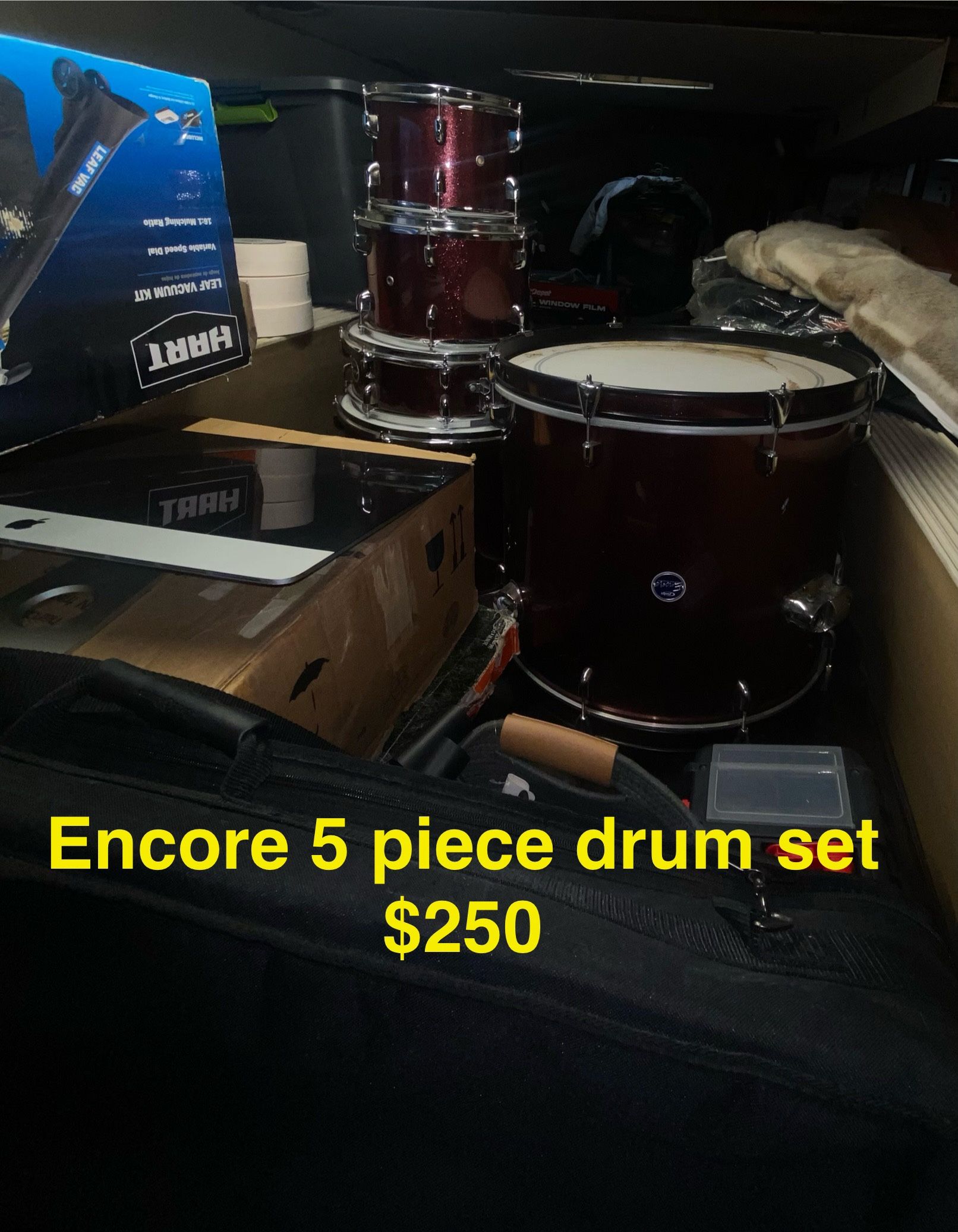 Encore 5 Pc DRUMSET