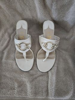 Size 9 White Sandals