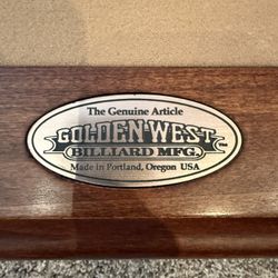 Golden West Pool Table