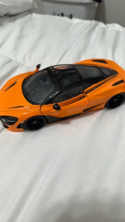 New Orange McLaren car