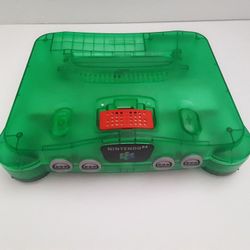 Jungle Green Nintendo 64 Bundle w/ EverDrive - Trade for Arcade1Up Cabinet. Show me what you have