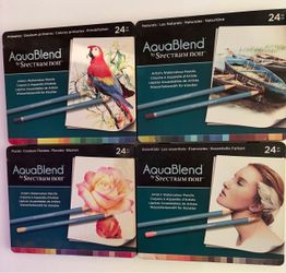 Crafter’s Companion Spectrum Noir AquaBlend Watercolor Pencils