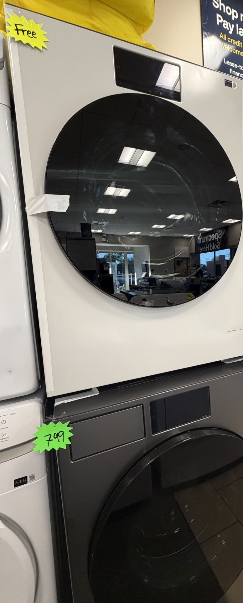 Washer And Free Dryer