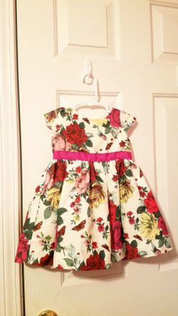 Ted Baker Flower Print Dress 18-24 months