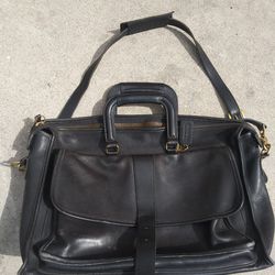 Leather Coach Bag