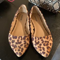 Torrid Leopard Flats Wide Width 