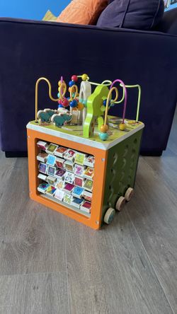 B. Toys Wooden Activity Cube
