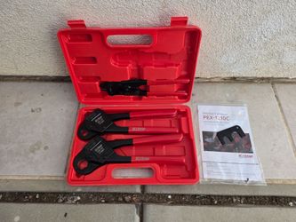 iCrimp PEX Crimping Tool Kit with Case 1/2 and 3/4
