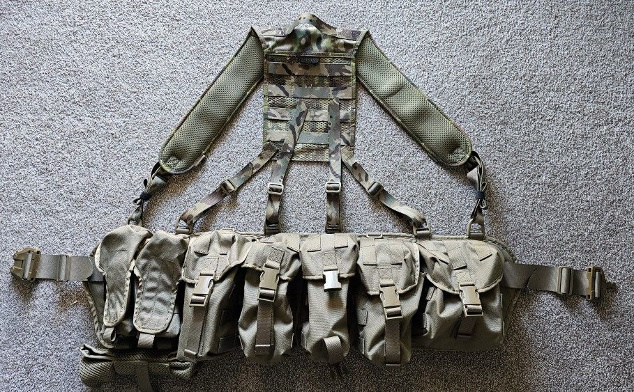 JayJays Gen 4 Commanders Webbing - Tan/Multicam (Large)