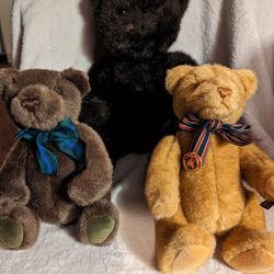 Gund Bears Lot Of 3