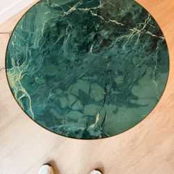 Green And Gold Table