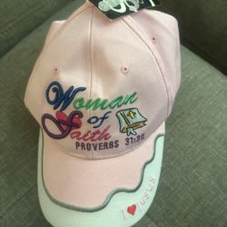 faith baseball cap
