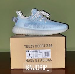 Yeezy Boost 350 V2 Mono Ice  Size 8.5