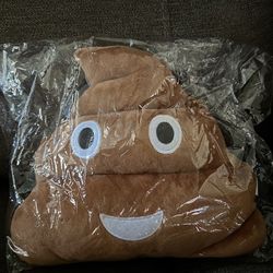 Poop emoji plushie new