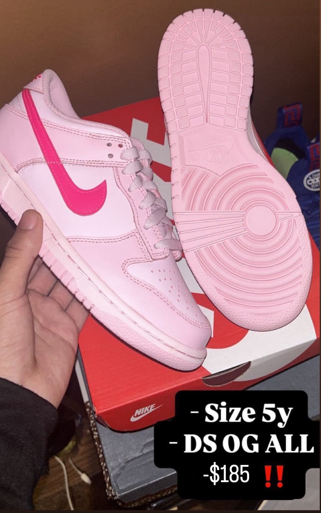 Triple Pink Nike Dunks