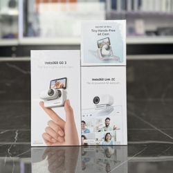 Insta360 Go Ultra, Insta360 Go 3 & Insta360 LINK 2C ((Take It Home In Payments/ llévatelo a casa en pagos) 