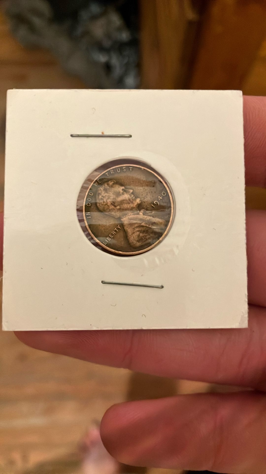 1940 Lincoln Wheat Cent No Mint Mark