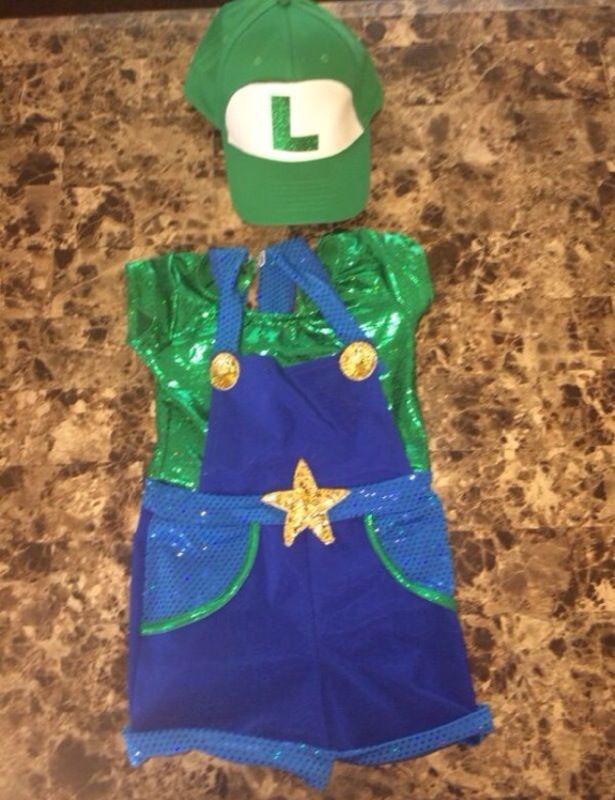 Luigi child small costume