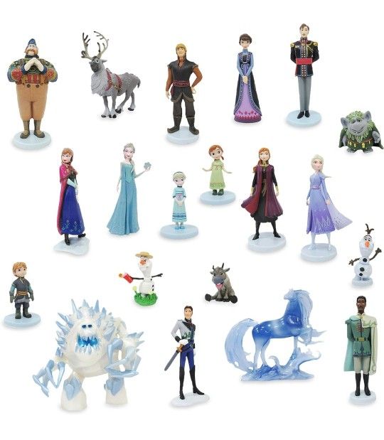 Disney Frozen and Frozen 2 Mega Figure Set Toy Figure