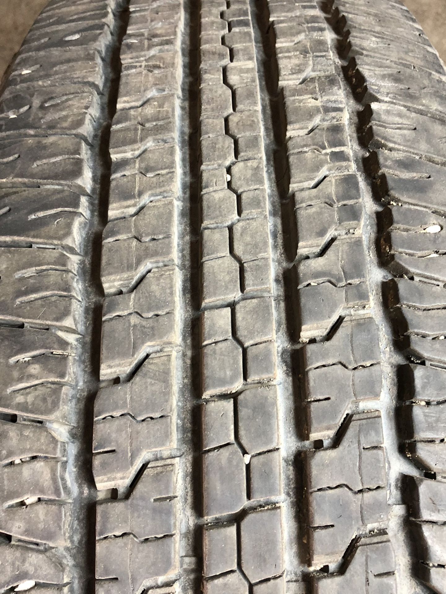Set Of 4 Used 265/70R17 Goodyear Wrangler Fortitude HT 85% Life