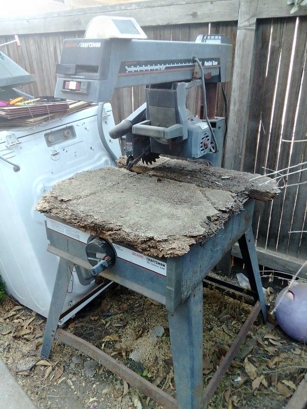Craftsman 10 Inch Radial Saw