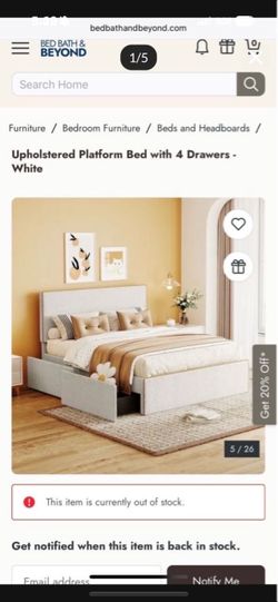 Full Bed Set from Bed Bath and Beyond