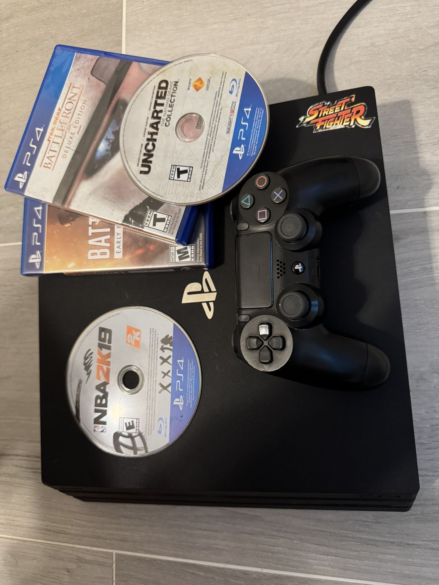 PS4 Pro With Games