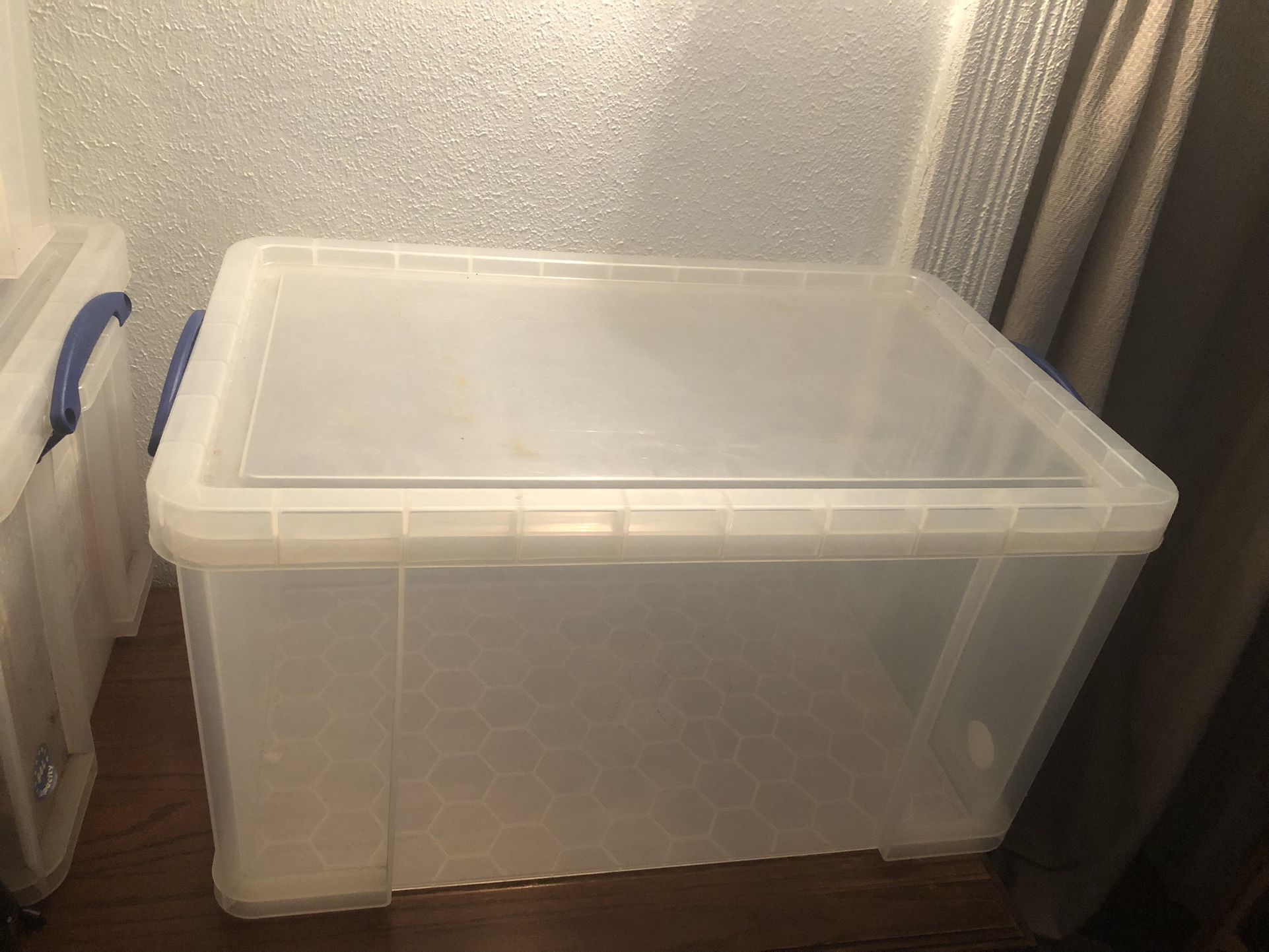 Really Useful Box 84L Storage Containers w/Snap Lid & Clip Lock Handle