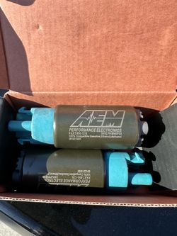 AEM 340lph fuel pumps