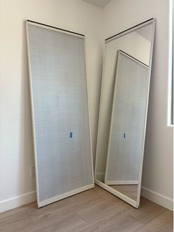 Mirror closet, bypass doors
