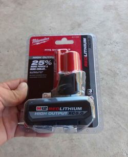 Milwaukee Battery M12 High Output 5.0 New in package 📦 🛑Firm Price 🛑