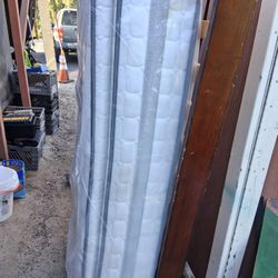 TWIN  BED FRAME W/ MATTRESS 