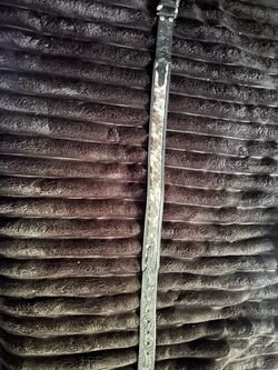 Cowhide belt