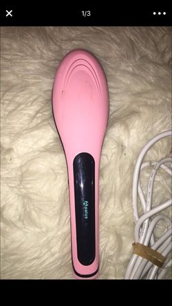 G Palus hair straightening iron brush