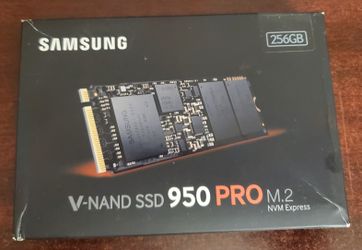 Samsung 950 Pro M.2 NVMe SSD 256 GB Hard Drive