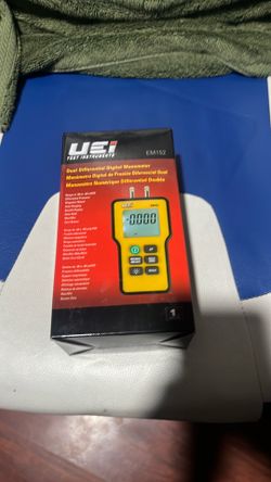 UEi EM152 Dual Differential Digital Manometer