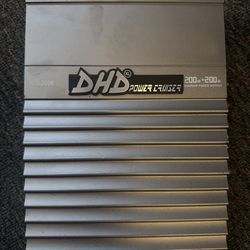 DHD Power Cruiser NTX-2006 Car Stereo Amplifier | 400W 2-Channel | Bridgeable