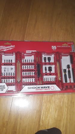 Milwaukee 55 piece impact driver bit set