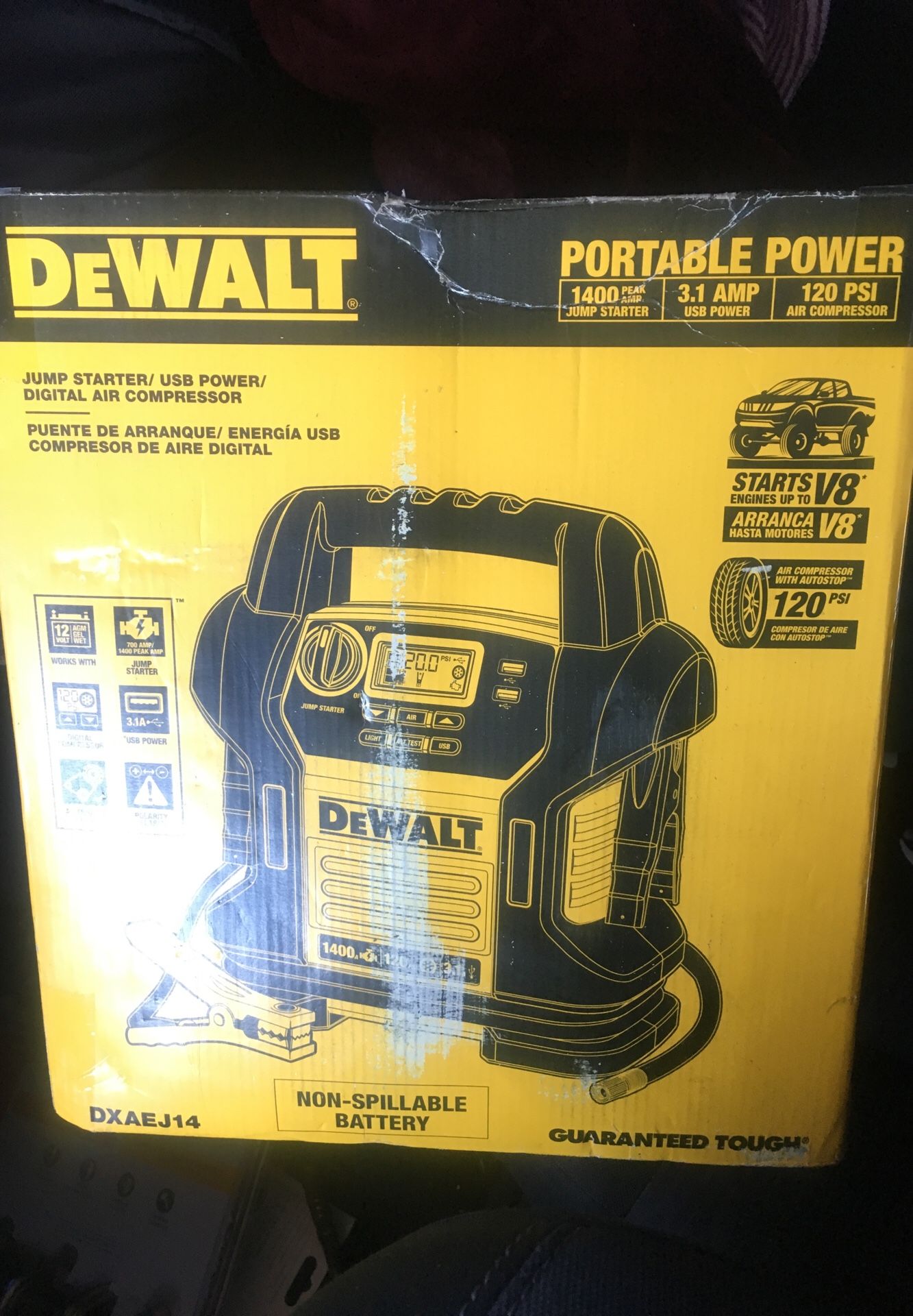 DeWALT portable power box