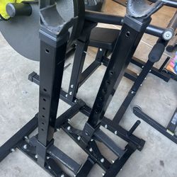 Adjustable Squat/bench Rack 2 Pieces Fully Built