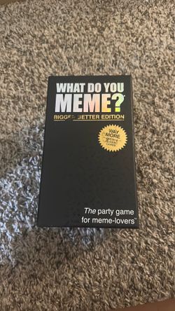 What do you meme? Card game